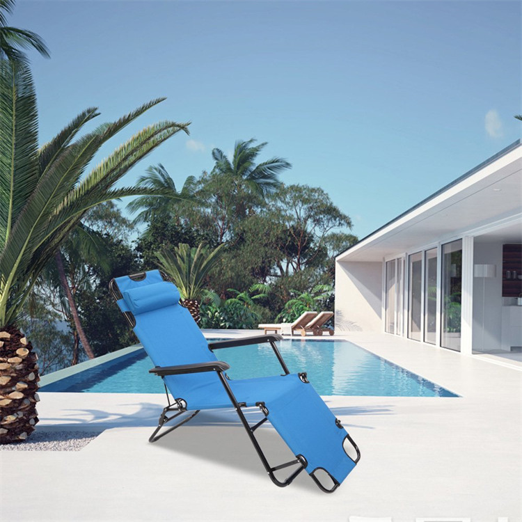 Сгъваем шезлонг Recliner Zero Gravity Lounge Chair