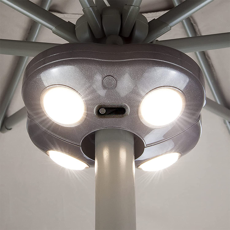LED лампа за стълб за чадър за вътрешен двор