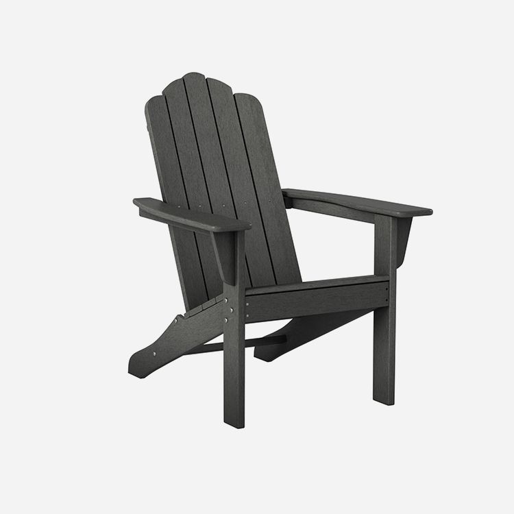 Външен сив полиетажен стол Adirondack